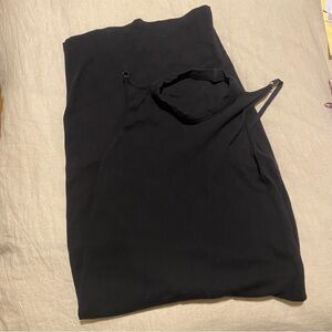 Cheap Monday Ribbed Midi Dress with Open Back